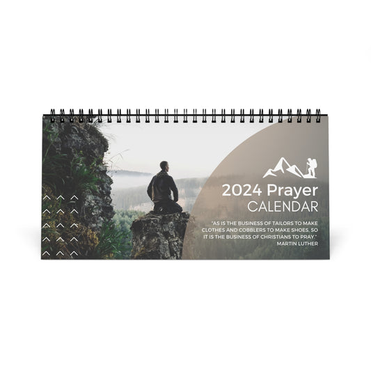 2024 Calendar | Monthly Prayer for Men